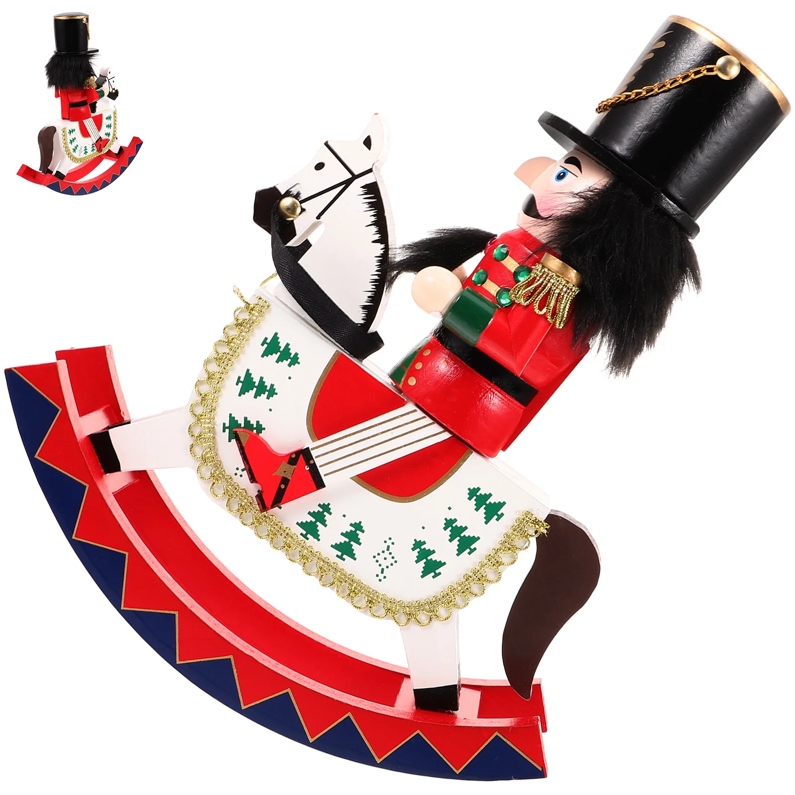

Nutcracker Craft Christmas Decoration Home Office Desktop Christmas Nutcrackers Figures Ornament Xmas Nutcrackers Wood