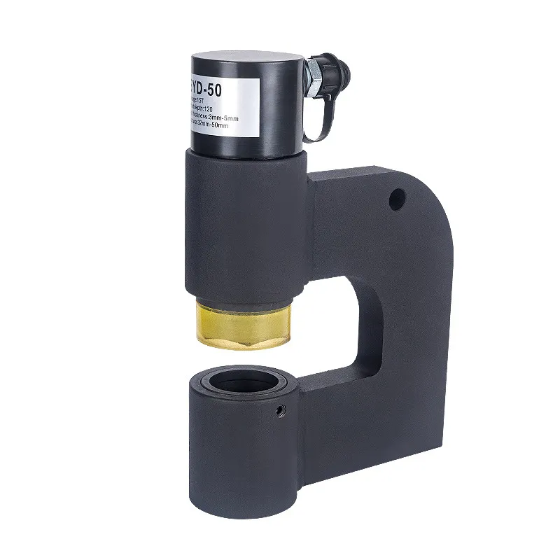 For  Split  Hydraulic Opening Bridge, Stainless Steel, Sink Manual Hole Punch, Distribution Cabinet Box Punching Machine SYD-50