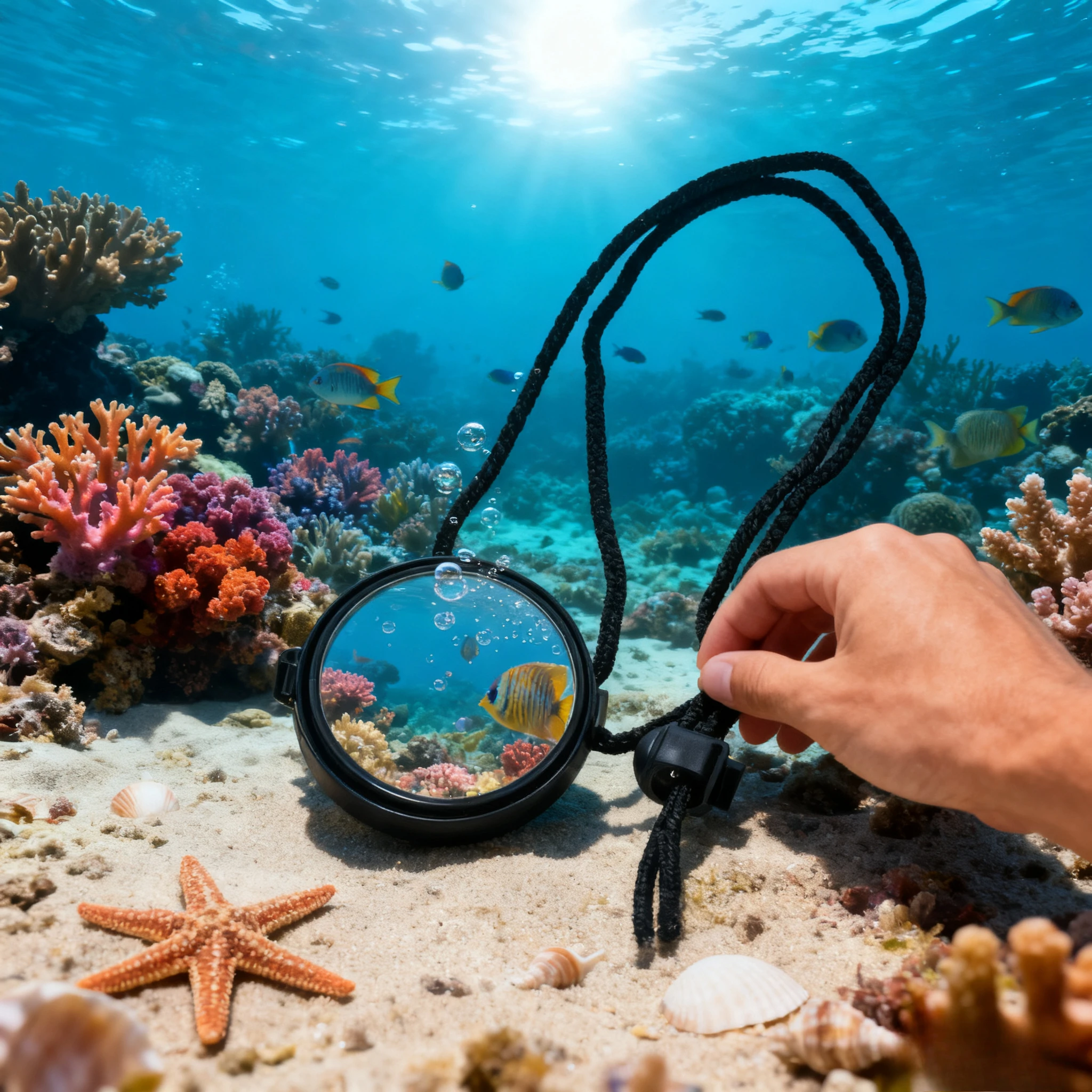 

360 ° Регулируемое зеркало заднего вида для подводного плавания, оборудование для подводной безопасности, широкоугольное зеркало для подводного плавания, аксессуары для дайвинга, очки