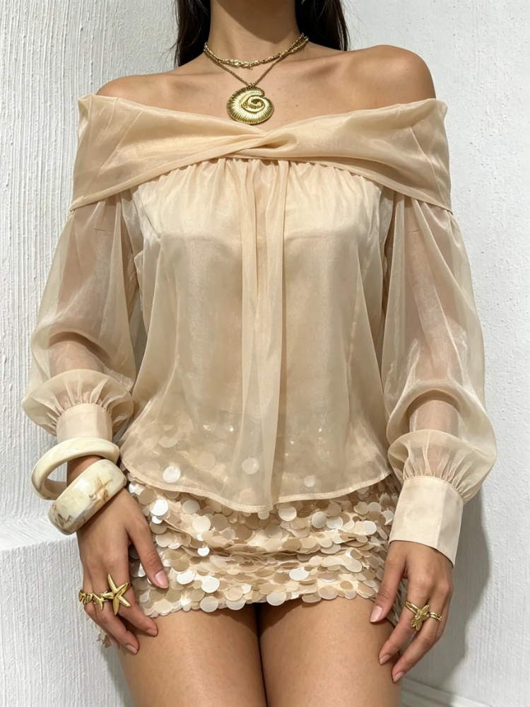 Sonbahar Şıklığı Yeni Zarif Ça - Wrap Blouse Chiffon incelemesi ve fiyatı