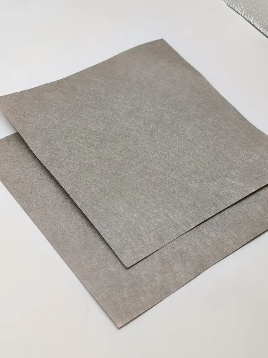 0.4mm Industrial Grade Titanium Fiber Felt Roll for Hydrogen Production, Filtration, Catalyst Carrier and Energy
