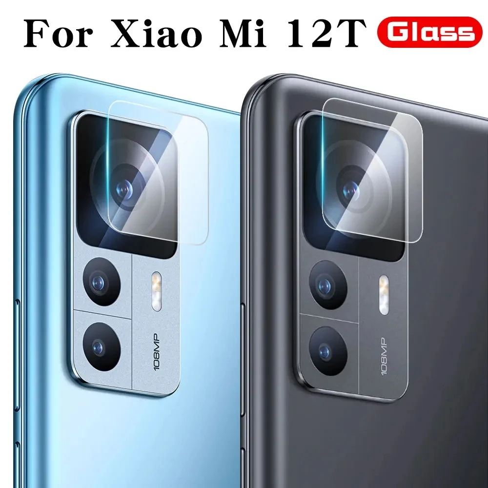 Tempered Glass For Xiaomi Mi 12T/12T Pro Camera Lens 9H Protector Film For Xiaomi 12T Pro 12 T Screen Protector Camera Cover