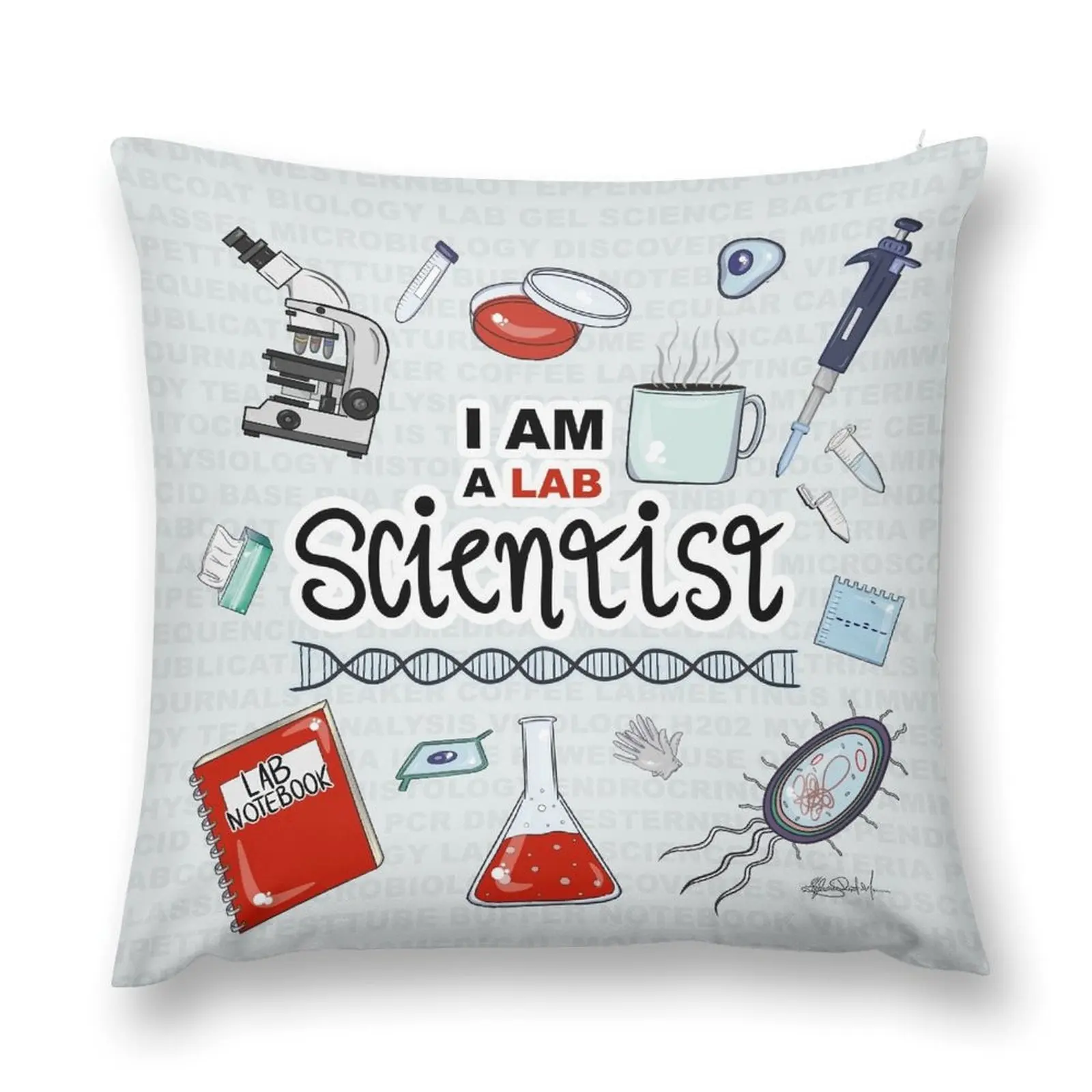 I am a Scientist Throw Pillow luxury throw pillow covers Christmas Pillow