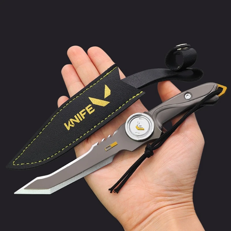 19cm バロラント タスクフォース809 ナイフ ゲーム周辺機器 武器 モデル トレーニングナイフ 金属工芸 デスクトップコレクタブルオーナメント ギフト