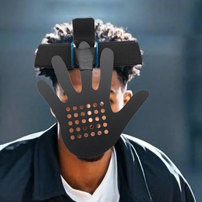 Basketball -Spiel Trainingsausrüstung Basketball Defensivmaske Nasenschutzschild .0xxe