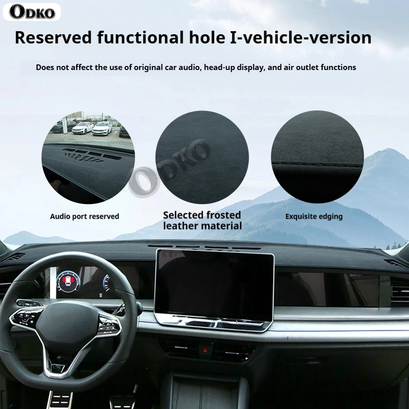 Car Dashboard Mat Avoid Light Sun Shade Pad Cover Anti-UV Protective Carpets For Chevrolet Sonic / Aveo 2016 2017 2018 2019 2020 view 4