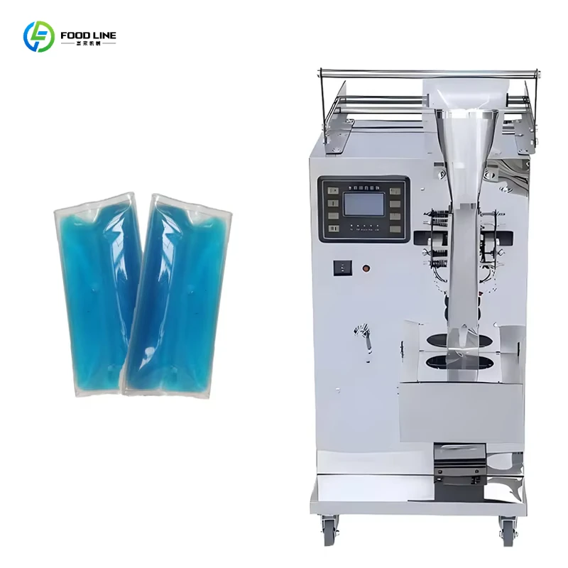 2026 New Automatic Pouch Sealing Machine Vertical for Coffee Granules Ice Lollies Sea Salt Peanut Spread Ketchup Pack Customized