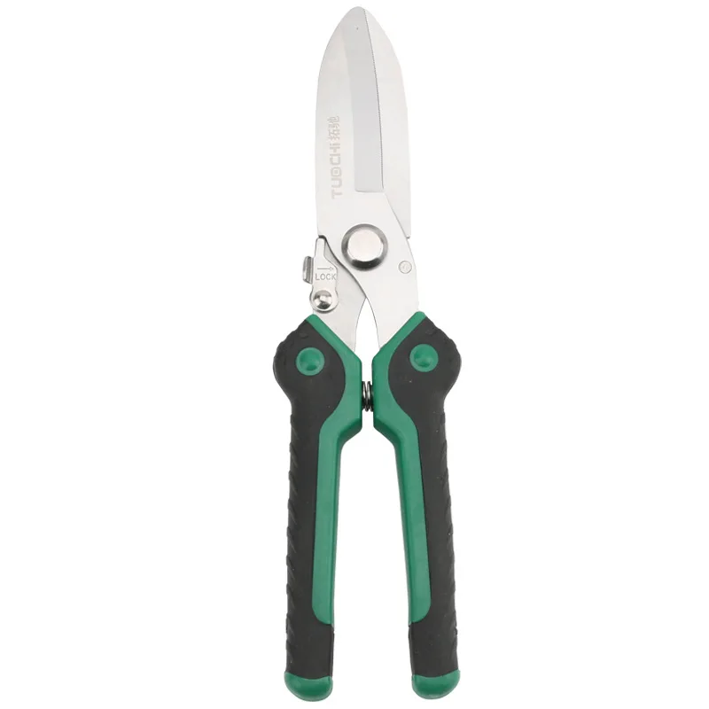 Tin Scissors Industrial Multi-purpose Gusset Trunking Shears PVC Wire Electrical Shears Garden Pruning