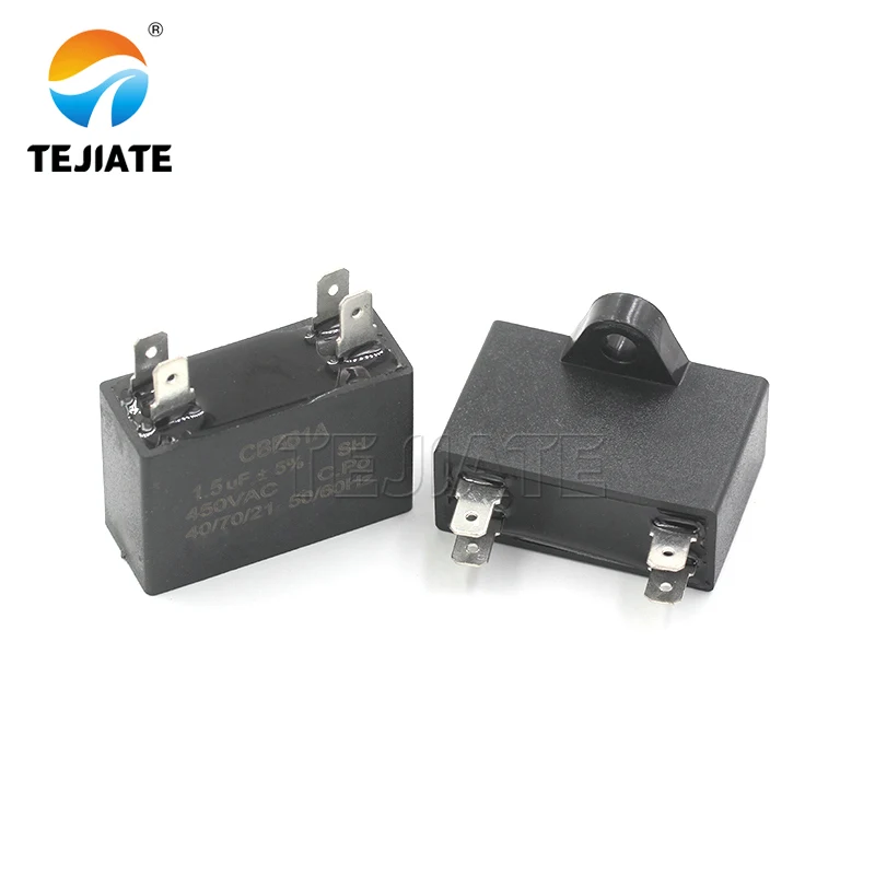 CBB61 مكثف مروحة مكيف الهواء 1.2/1.5/2/2.5/3/3.5/4/4.5/5/6/7/8 فائق التوهج مكثف البدء