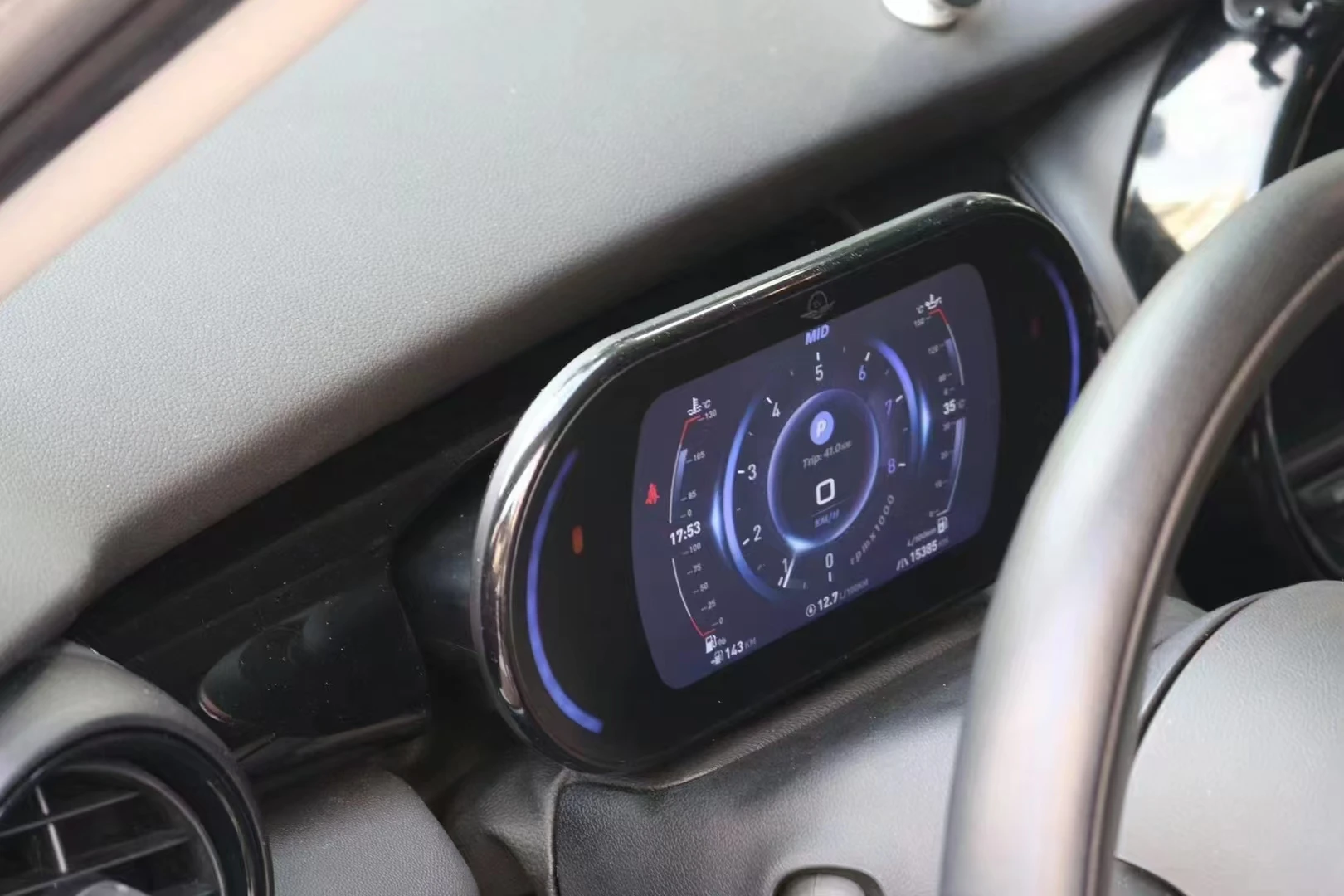 سيارة Lcd لوحة القيادة الرقمية عداد السرعة شاشة الظاهري أداة رقمية العنقودية لسيارات Bmw ميني كوبر 2015-2018 التوصيل والتشغيل