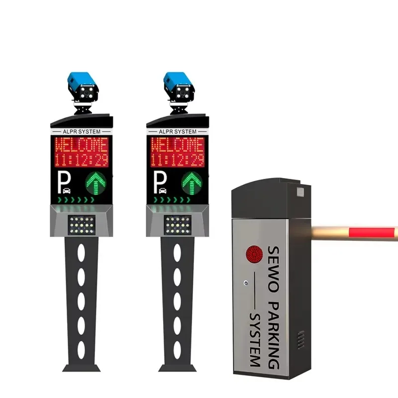 Hot Sale SEWO High Speed Lpr Parking System Security Car LPR Parking Management Car Park Number Plate Recognition System