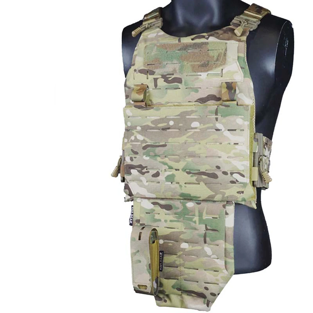 Outdoor Vest Crotch Protection Multi-purpose Molle Abdomen Pouch Bag Multifunctional Protective Baffle