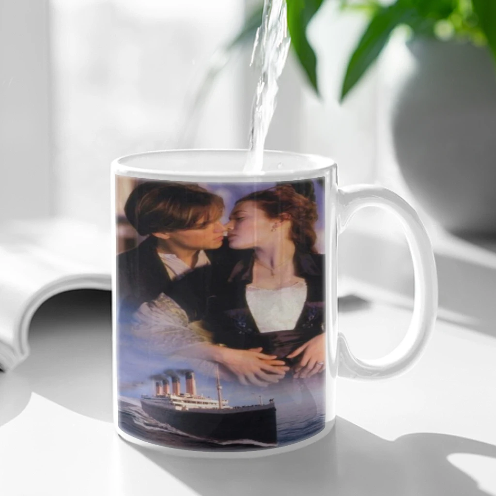 Retro Nordic Classic Movie Titanic Ceramic Mugs Coffee Cups Milk Tea Cup ins Oatmeal Breakfast Mug Drinkware Kitchen