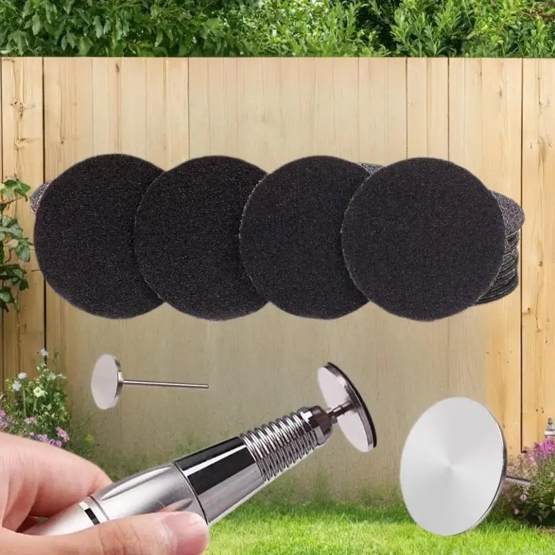 25/35 مللي متر استبدال الصنفرة أدوات باديكير مانيكير باديكير 3/32 ''قرص القدم الجلد الميت إزالة الرملي ورقة القرص #6