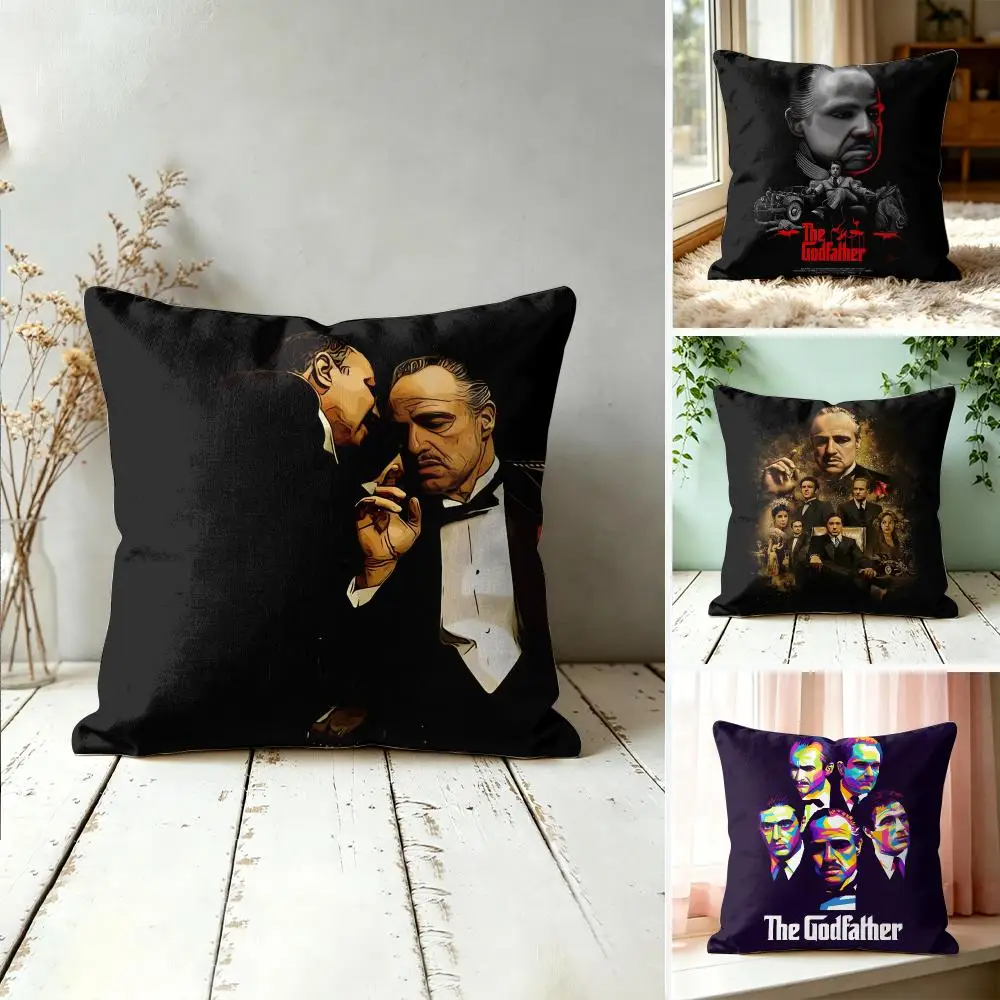 The G-Godfather Movie Cushion Cover Square Decorative Throw Pillow 40x40cm For Sofa Bedroom Living Room Home Decor