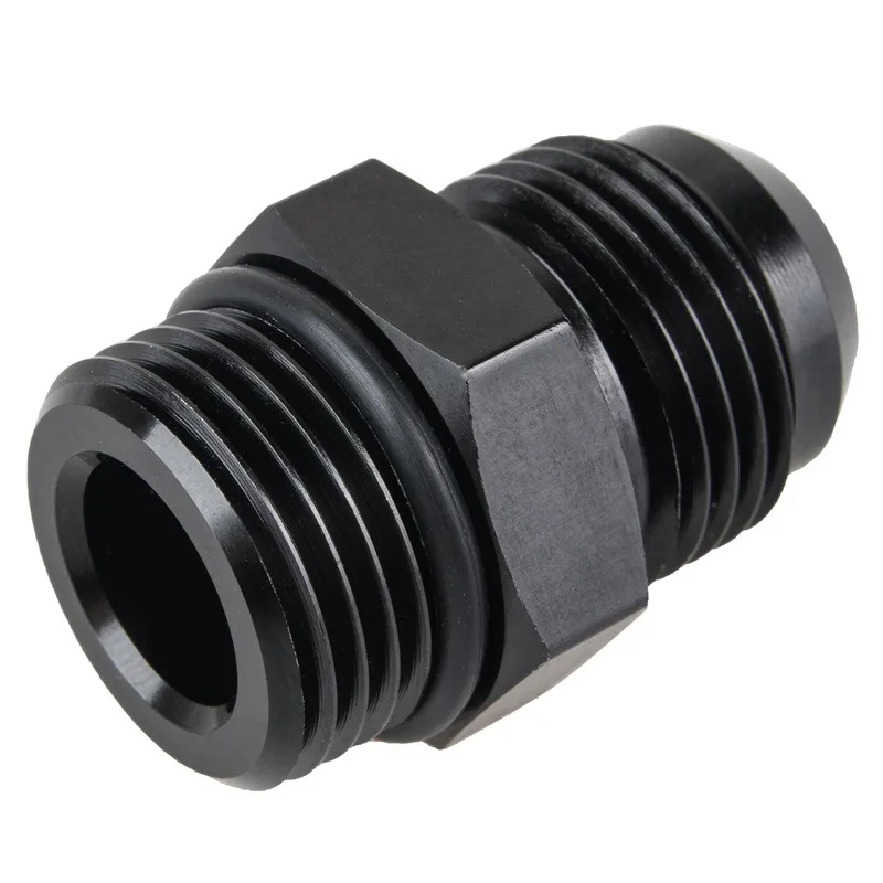 For Torch 10AN to 10AN Oring ORB  Male Fuel Pump Rail Adapter Parts Torch Hose Black Car Modification Parts AN10-AN10