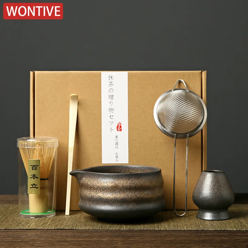 1-5 japanische Matcha Schneebesen Ständer Teezeremonie Matcha Schüssel Bambus Schneebesen Mühle Bürsten Tee Werkzeuge Halter Tee Zubehör Teegeschirr