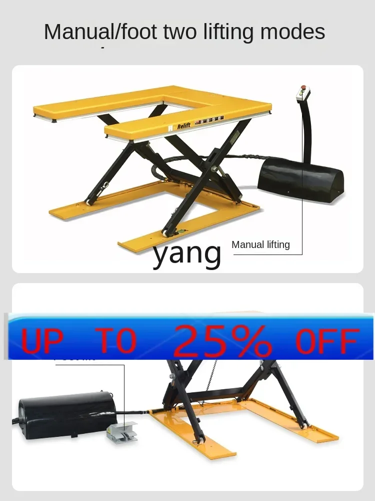 منصة رفع كهربائية من النوع CX منصة رفع هيدروليكية كهربائية ثابتة للخدمة الشاقة