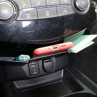 Car Central Control Storage Box Storage Compartment Partition For Nissan X-trail T32 / Rogue 2014 2015 2016 2017 2018 2019 2020