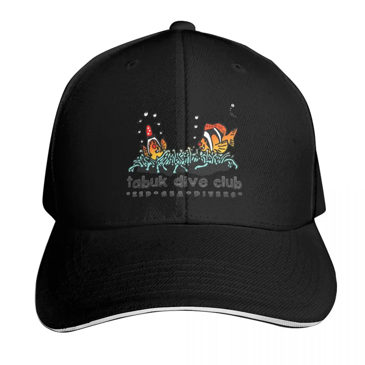 Original 1987 Tabuk Dive Club design, now in colour! Baseball Cap Dropshipping Sports Cap men's big size hat Men Hats Women's