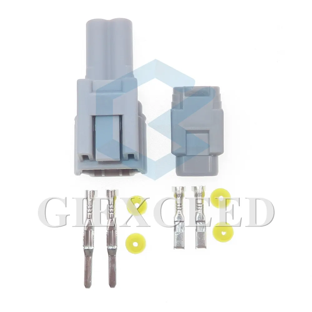 2 مجموعات 2 دبوس السيارات التوصيل مقبس مقاوم للماء التيار المتناوب الجمعية 6189-0388 6188-0229 للسيارات #5