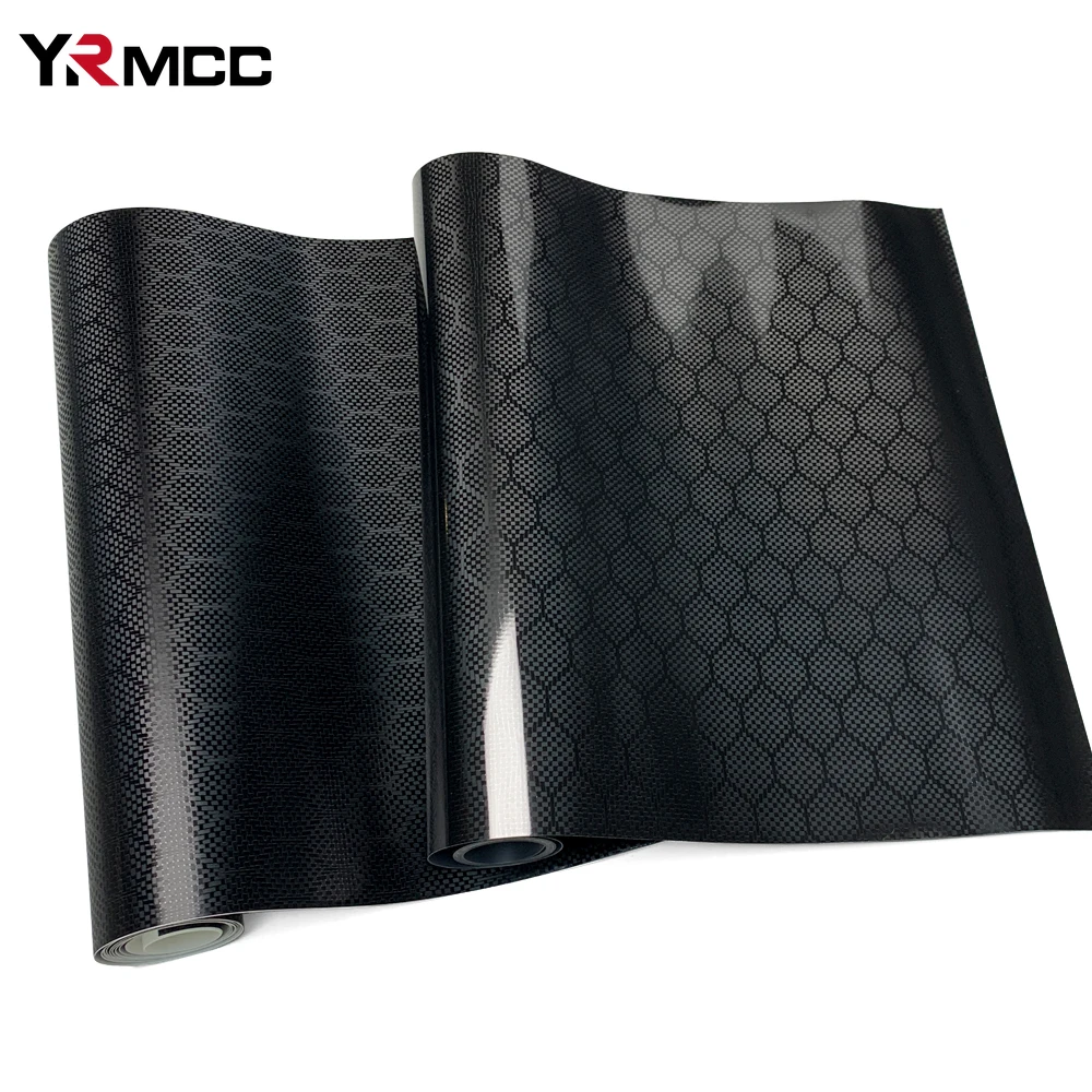 

Black Carbon Fiber Vinyl Auto Tuning Wrap Waterproof Adhesive Vinyl Car Film Covering Motorcycle Stickers Vehicle Accessories