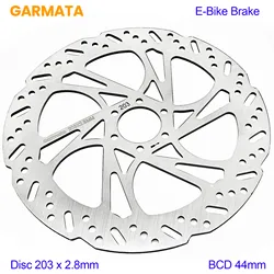 Bicycle Brake disc 203 x 2.8mm / 44mm bcd