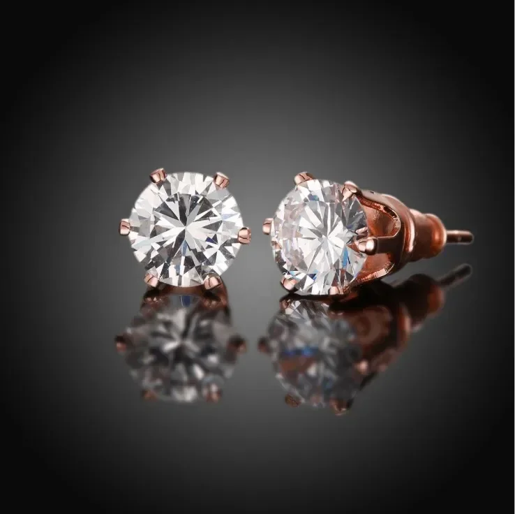 

Fashion jewelry pure desire Simple temperament earrings female Crystal from Austrian with Zircon Fit Women and female