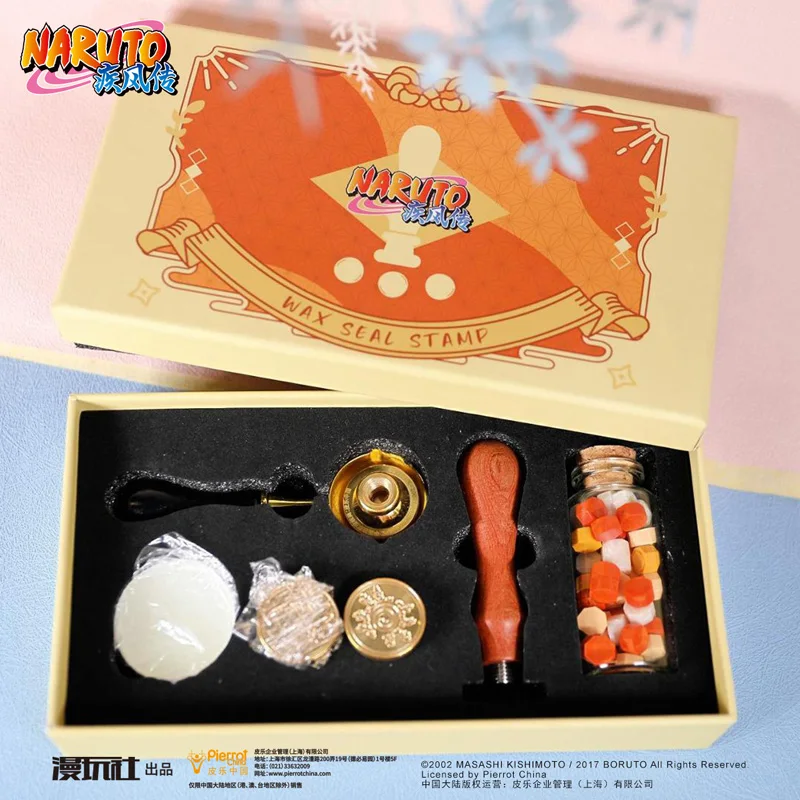 Set Segel Lilin Resmi Berlisensi dari Cina untuk NARUTO Sasuke