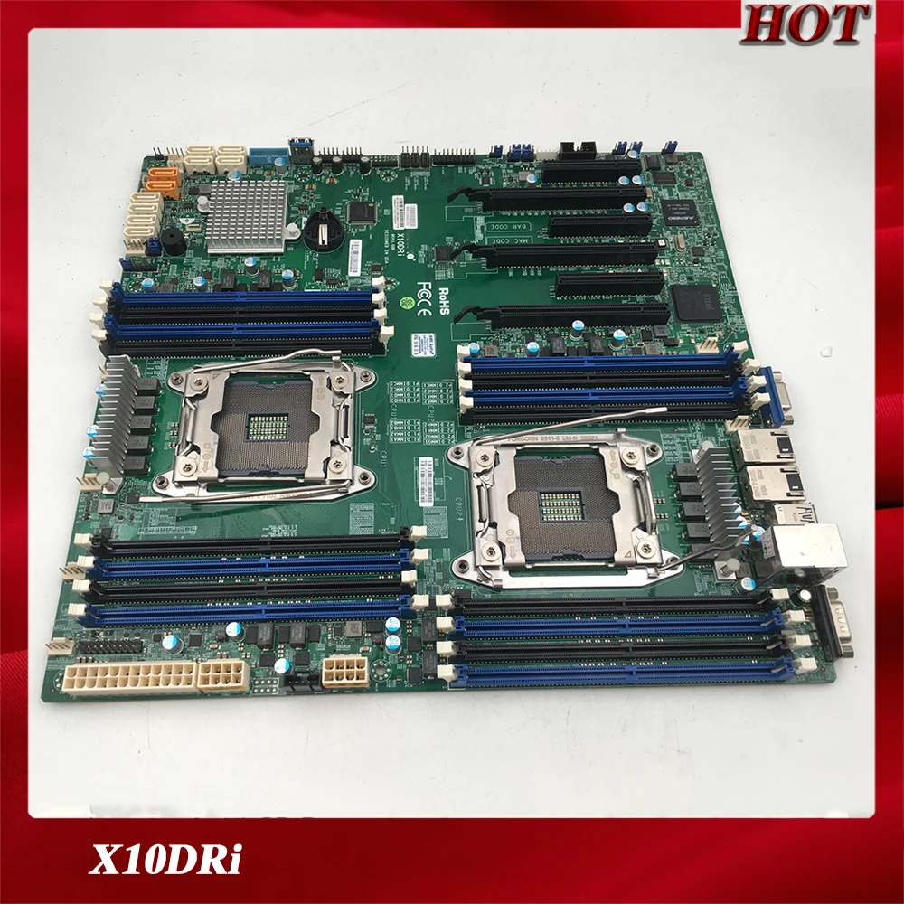 

Материнская плата для рабочей станции Supermicro X10DRi MBD-X10DRi C612 2011V3 X99 DDR4 V3 V4 M.2