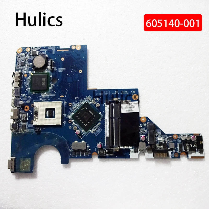 

Hulics Used 605140-001 MAIN BOARD For HP G42 G62 CQ42 CQ62 Laptop Motherboard GL40 DDR3