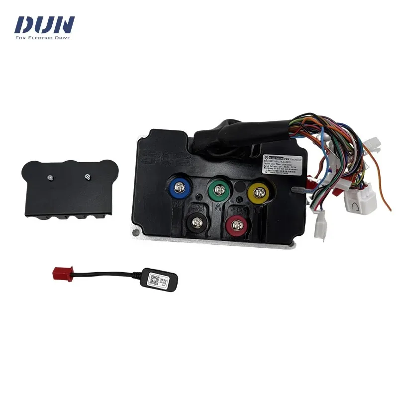 PMSM Mid Drive Motor QS 138 90H 4KW Peak 10KW 100KPH with Controller Fardriver ND72680 and DKD Display ＆ Pedal Accelerator Kits