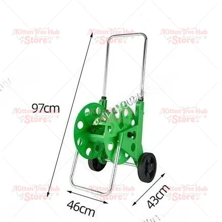 Car Wash Water Pipe Storage Rack Car Wash Water Gun Storage Car Watering Flower Winding Reel Garden Watering Automatic Pipe