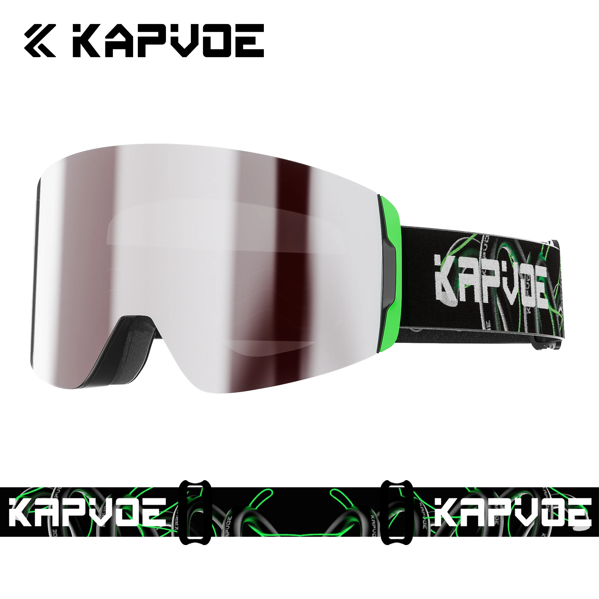 KAPVOE 新型アウトドア調光ウィンタースポーツスキースノーボード男女