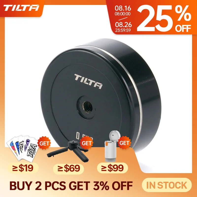 Противага TILTA 500G — черная для легкой камеры с плечевой установкой для Sony Canon, BMPCC, Nikon