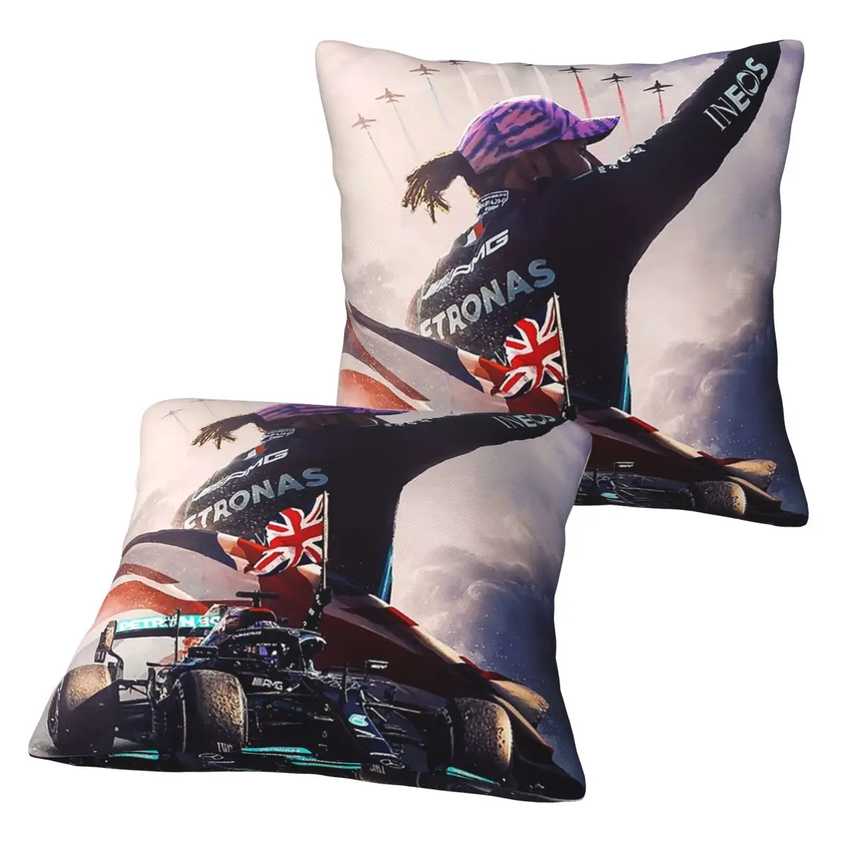 

Glory_Lewis Hamilton_Art 2-х шт. квадратная наволочка наволочка декор подушки удобная декоративная подушка для домашнего дивана