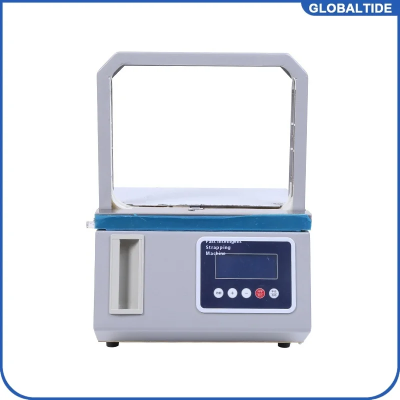 

Small Automatic OPP tape Bundling machine Supermarket Vegetable baler Banknote Packer Strapping machine Tying machine