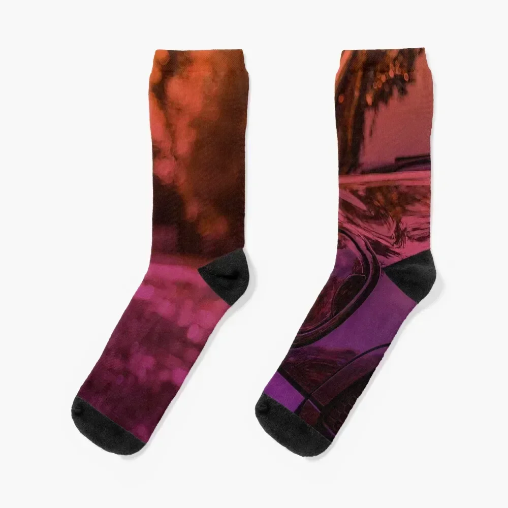 

Mini Cooper gradient Socks tennis short designer Men Socks Luxury Brand Women's