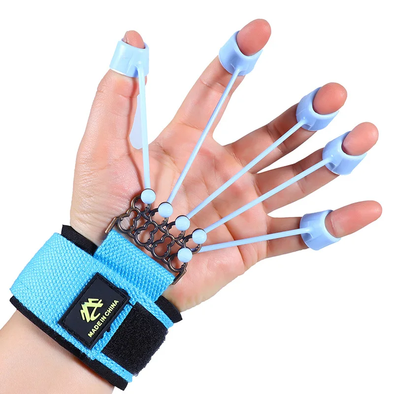 20lbs/40lbs/60lbs/75lbs Finger Flexion Extension Grip Strength Trainer Hand Strength Training Equipment Fitness Accessories