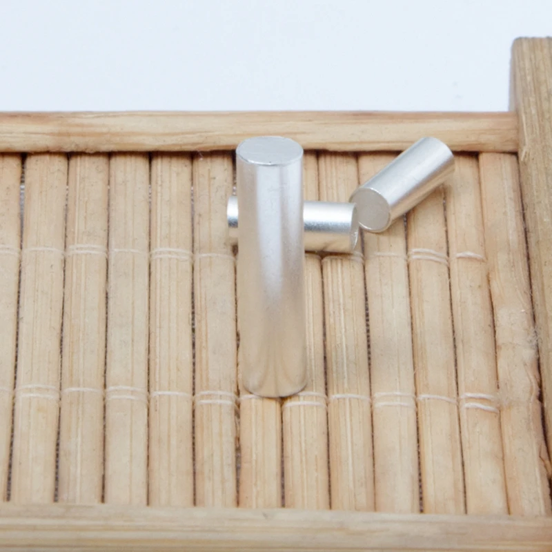 S9999 실버 라운드 핀 사운드 퓨즈 솔리드 라운드 바 실버 바 전용 DIY 액세서리, 직경 5mm, 6mm, 길이 20mm, 30mm, 1 개