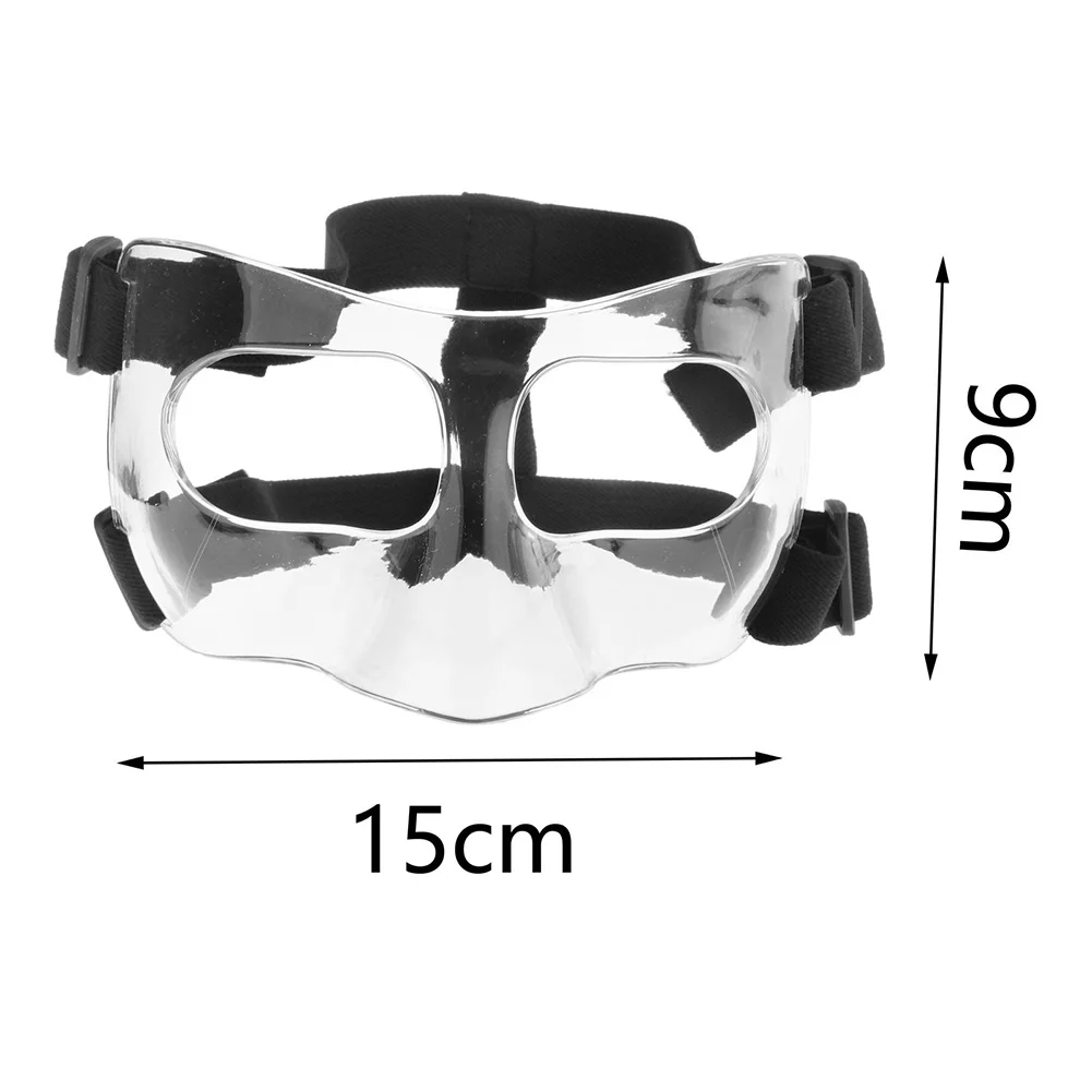 Nose Guard For Broken Nose Face Shield Masks Adjustable & Clear Protection For Men Women Soccer Basketball Sports Protect