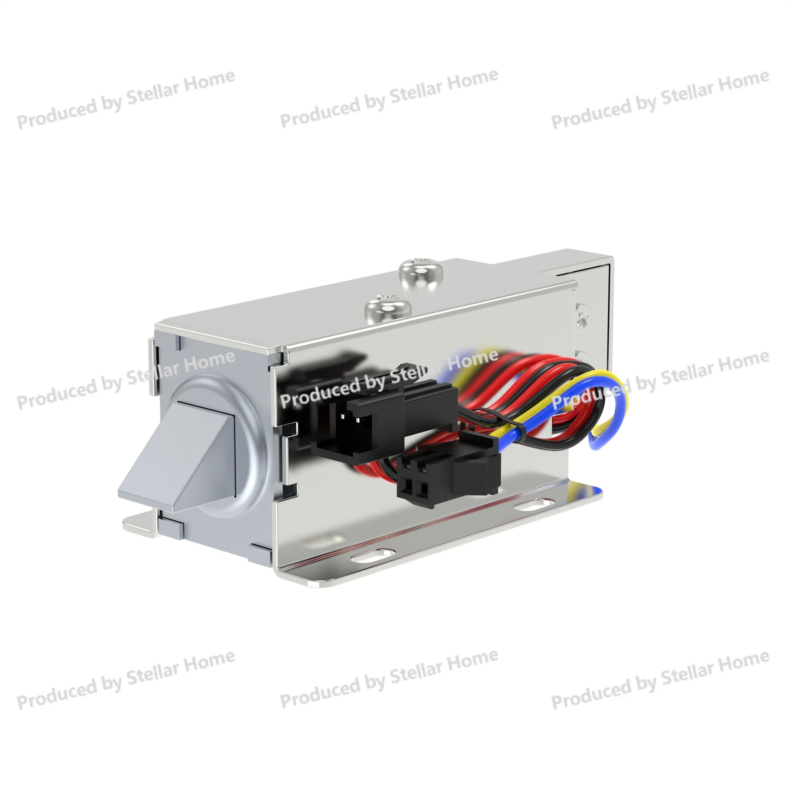 LY03J Electromagnetic Lock with Signal Feedback DC12V24V Electric Control Lock Small Inclined Electromagnet