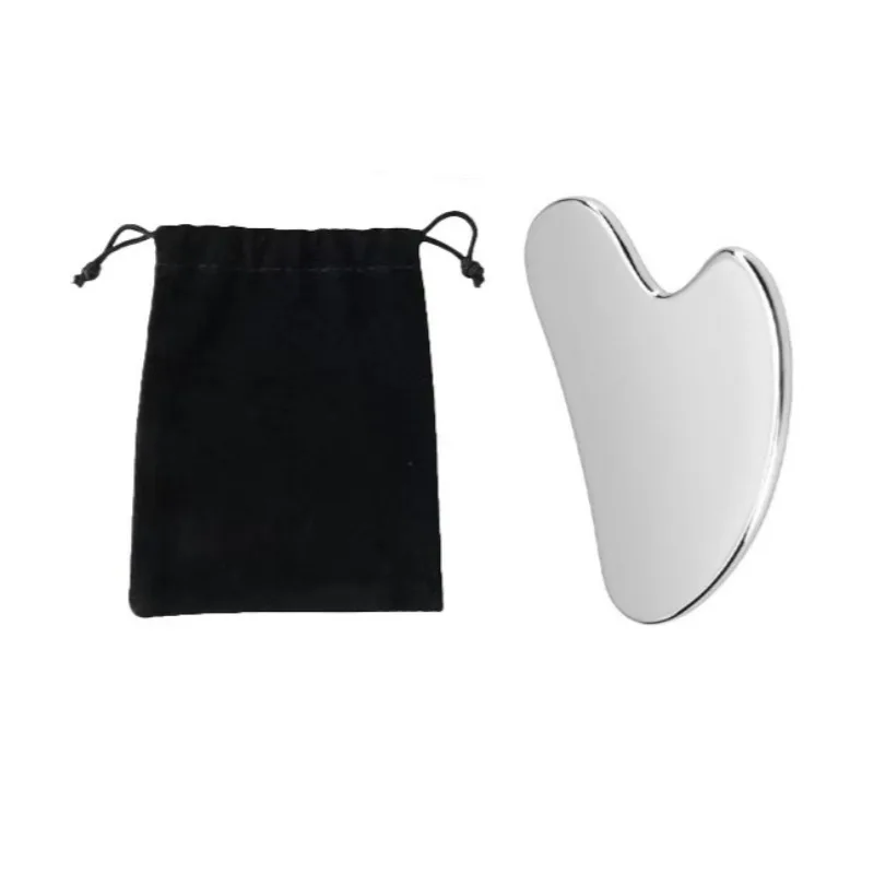 

Доска Гуаша Массаж Гуаша для лица Массажер для тела из нержавеющей стали Скребок для лица SPA Гуаша Скребок для шеи и спины