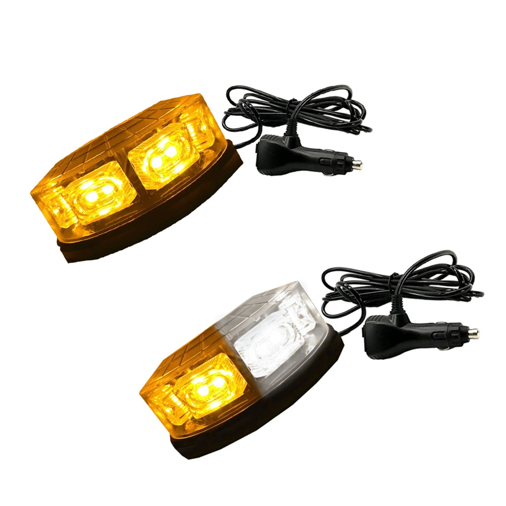 16 LED Super Bright Car Roof Strobe Light Lightning Flashing Warning Lights Beacon Police Emergency Flash Signal Lamp Flasher