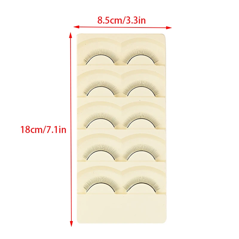 個々のつけまつげ,自然なまつげ,トレーニング,まつげエクステ,美容ツール,5ペア