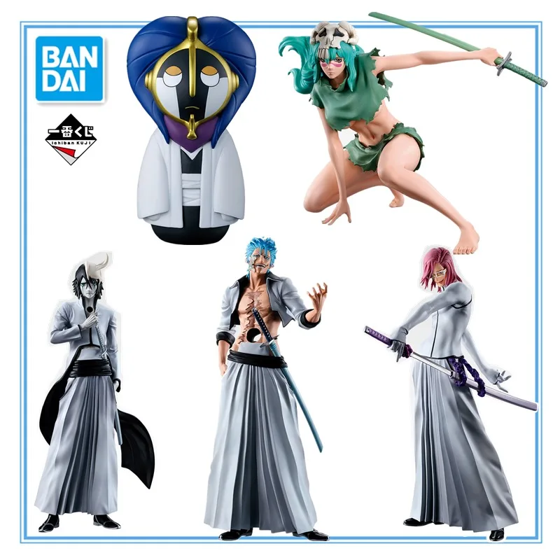 

In Stock Original BANDAI Ichiban BLEACH Ulquiorra Cifer Grimmjow Jaegerjaques BLEACH Stirring Souls Vol.3 Anime Character Gifts
