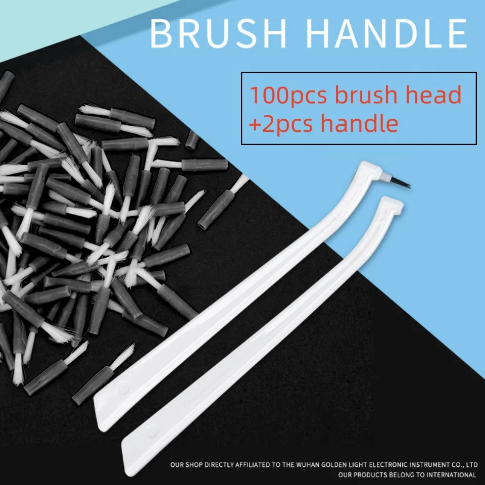 

Dental Micro Brush Handles Dental Composite Brush Tips Handle For Dental Clinic Lab Disposable Material Supplies Dental
