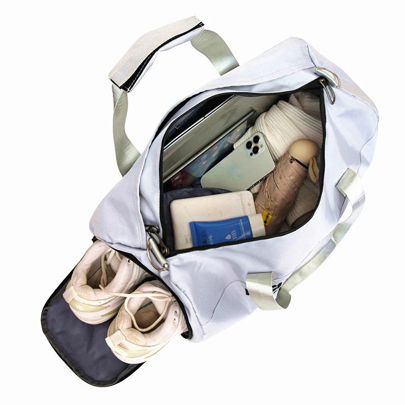 Large Capacity Portable Travel Bag Dry Wet Separation Sports Bag Fitness Bag Storage Luggage Bag Training Bag Swimming Bag