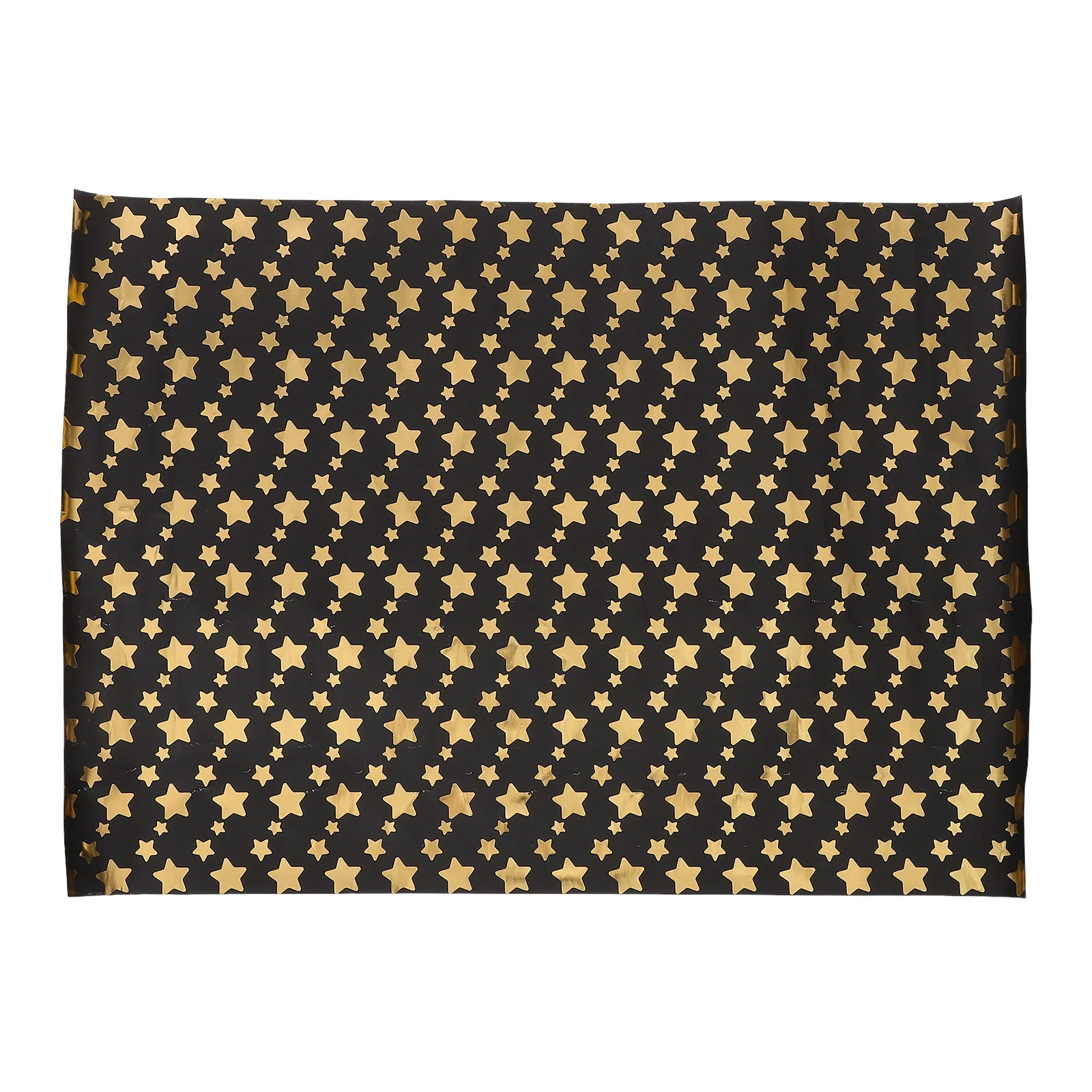 

Gift Wrapping Paper 50x70cm Black Gold Star Thick Copper Box Lining Gift Bag Packaging Decorative Practical Elegant Flower