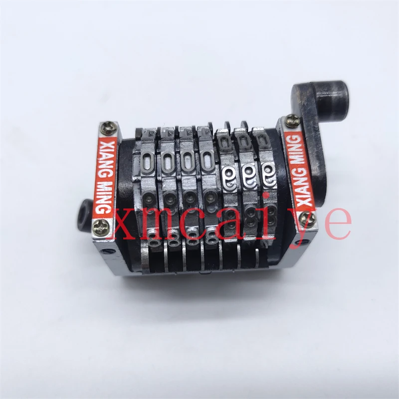 

Free Shipping GTO46 GTO52 7 Digits Numbering Machine Horizontal Counterclockwise